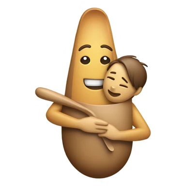 Giant spooning with someone sticker