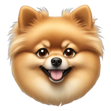 Pomeranian dog sticker