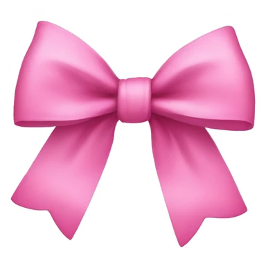 Pink bow sticker