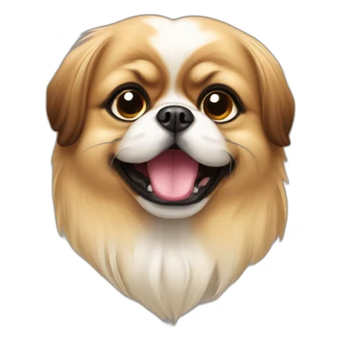 Pekinese_dog sticker