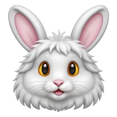 Funny bunny sticker