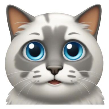 gato con bots sticker