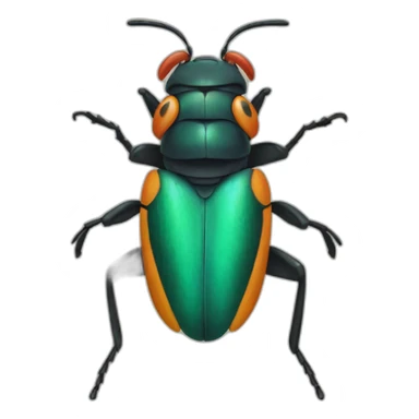 Insecto en ambar sticker