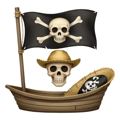 can u put the flag of the straw hats crew from one piece sticker