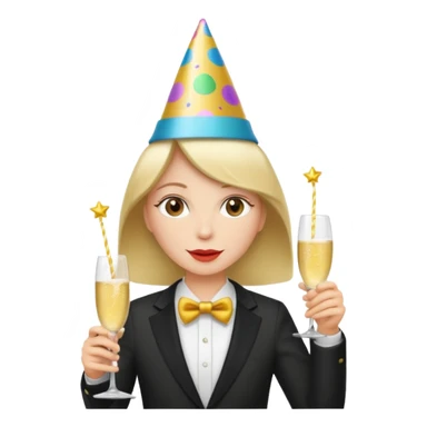 New Year's Day sticker