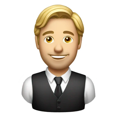 casino dealer sticker