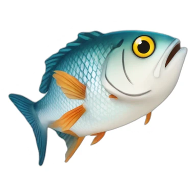 Poisson qui pleure  sticker