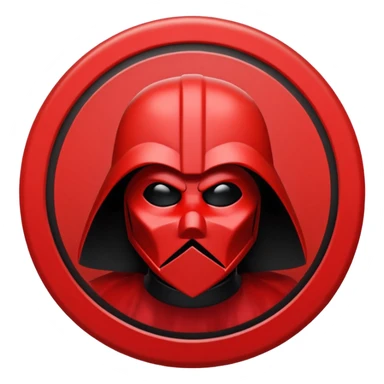 i want a red sith empire . roblox clan based imagine were the logo is a red cirlce with differet desings in it sticker