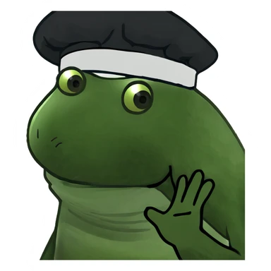 goofy animal with Italian theme sticker