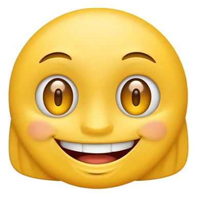 Clube yellow with a face sticker