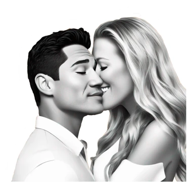 Mario Lopez kissing Blake lively sticker