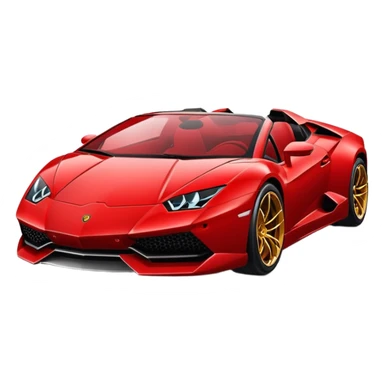 A Lamborghini sticker