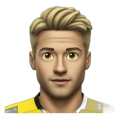 Borussia Dortmund  Player with Goal  sticker