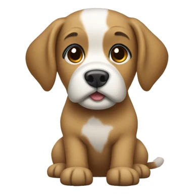 dog wearing Uggs  sticker