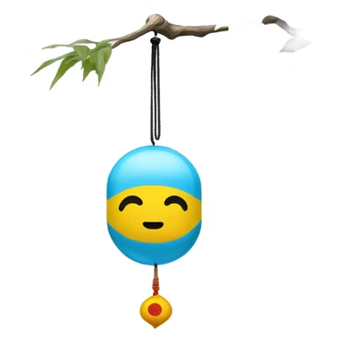 furin japanese wind chime sticker