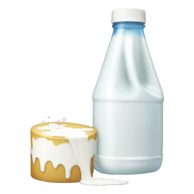 dont cry over spilled milk sticker