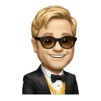 Elton John sticker