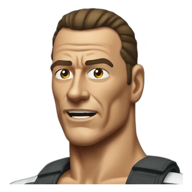 Jean Claude Van Damme sticker