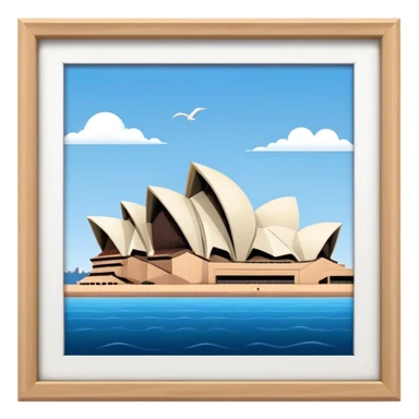 sydney opera house sticker