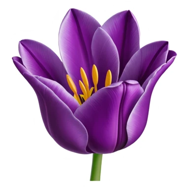 tulipan celest3 sticker