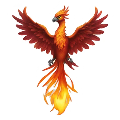 Phoenix rising sticker