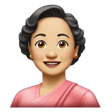 megawati Partai Demokrasi Indonesia Perjuangan sticker