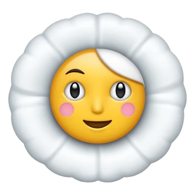 Quiero un emoji de la paz con una paloma blanca y un círculo sticker