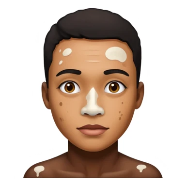 vitiligo no corpo sticker