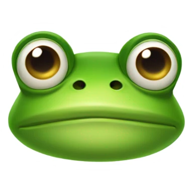 Frog with under-eye bags sticker