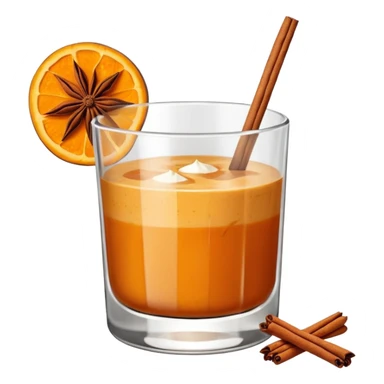 Pumpkin spice cocktail sticker