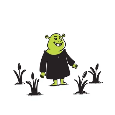 Shrek sticker