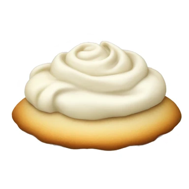 soft white vanilla muffin sticker