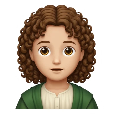 Child Jesus WITHOUT beard sticker