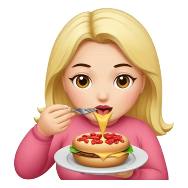 Eating a pawg sticker