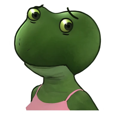 A ballerina with a head as a cappuccino  sticker