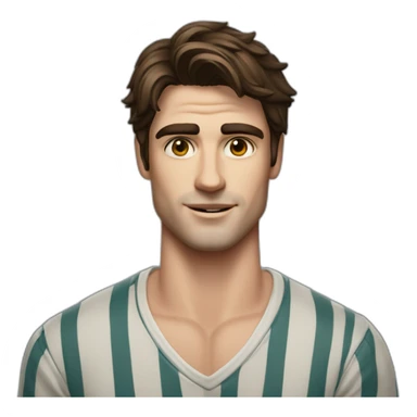 guy looklike Jacob elordi in saltburn sticker