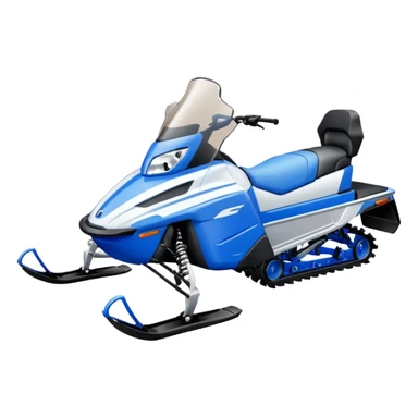Moto neige sticker