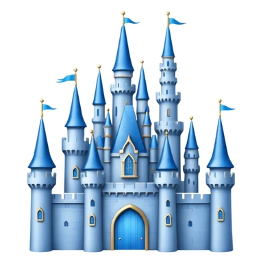 Disney castle sticker