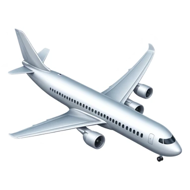 airplane in flight sticker