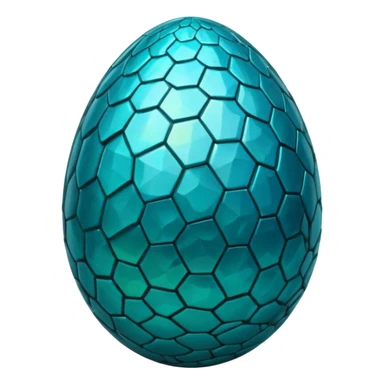 cracked blue dragon egg sticker