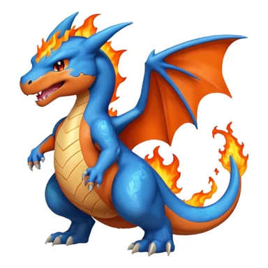 Charizard blue sticker