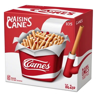 raising canes sticker