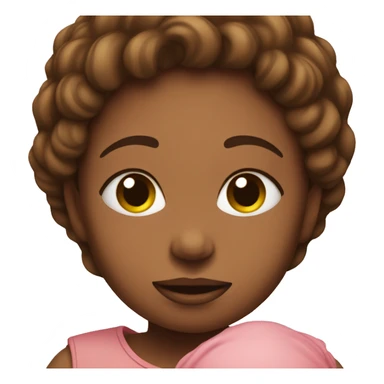 Mom with a baby sticker