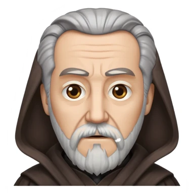 Cout dooku star wars emoji stile sticker