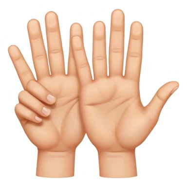 Dedos cruzando  sticker