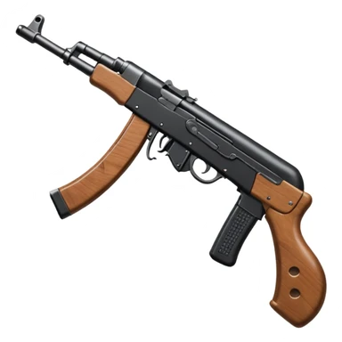Realistic akm 47 ينظر جهة اليسار و مكتمل من جميع النواحي sticker