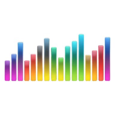 audio spectrum, the spectrum is black sticker