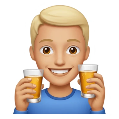 Drinking shots sticker