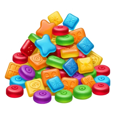 sweets and sugar sticker