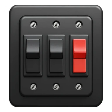 circuit breaker low voltage sticker